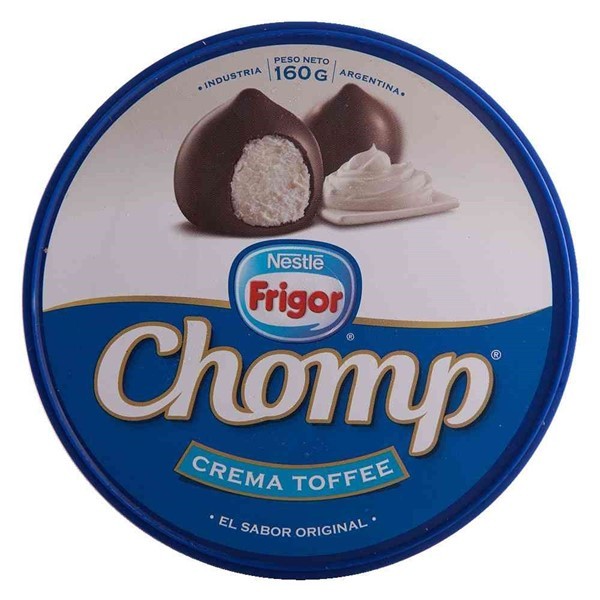 Frigor Helado Bocadito Chomp Toffee X180gr