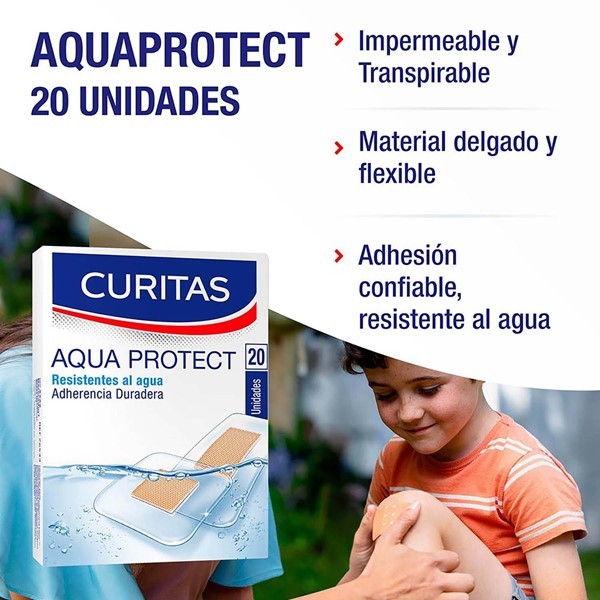 Curitas Apósitos Adhesivos Transparente Elástica Resistente Al Agua (20 U) alt