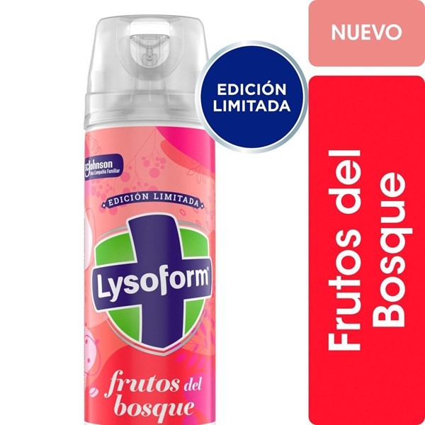 Lysoform Aerosol Desinfectante Frutos Del Bosque 360 ml