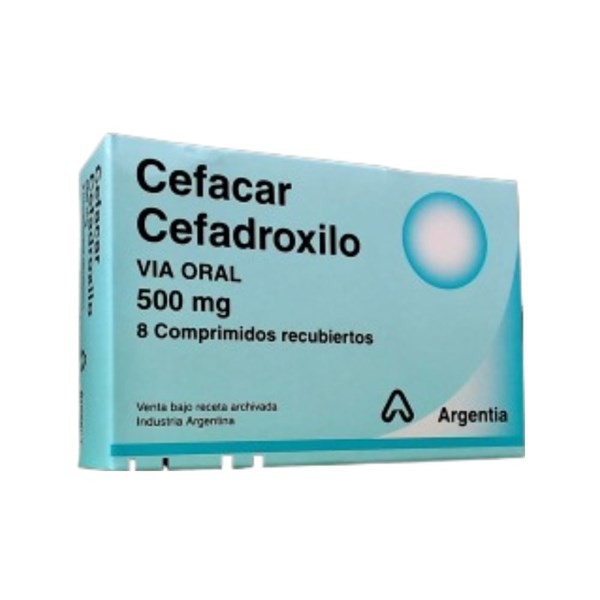 Siegfried Cefacar Cefadroxilo 500 Mg x 8 Comp #1
