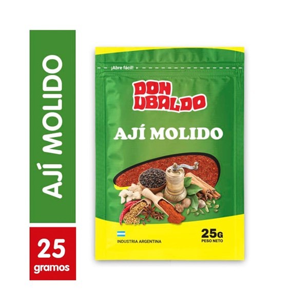 Ají Molido Don Ubaldo 25 g. #1