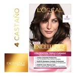 Excellence Kit de Coloracion Castaños 4 Castaño #4
