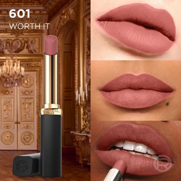 Labial Matte L'Oréal Paris Color Riche Tono 601 Worth It alt
