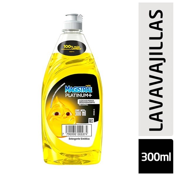 Detergente Magistral Platinum Limon Ama 300 ml #1