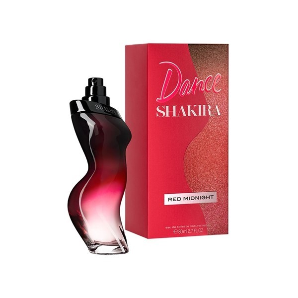 Shakira Fragancia Dance Red Mignight Edt For Women 80 ml #1