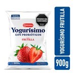 Yogur Bebible Entero Yogurisimo De Frutilla En Sachet 900 Cc. #1