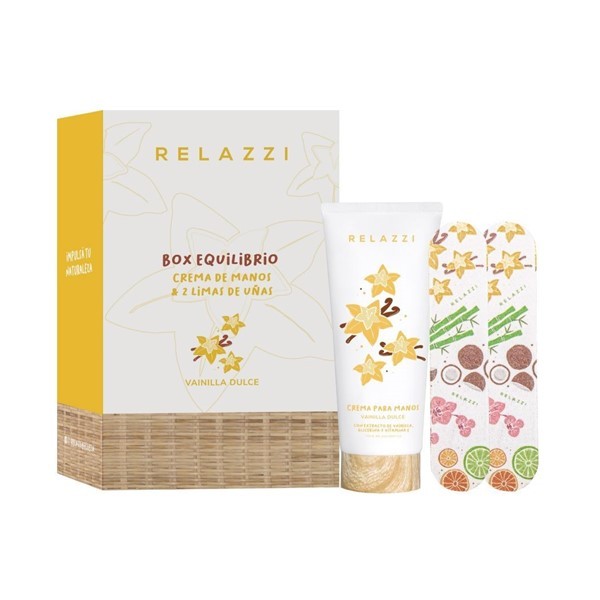 Relazzi Box Equilibrio Vainilla Dulce (Crema de Manos + Limas) #1
