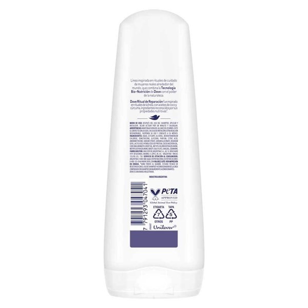 Acond Dove Ritual De Repar Coco 200 Ml alt
