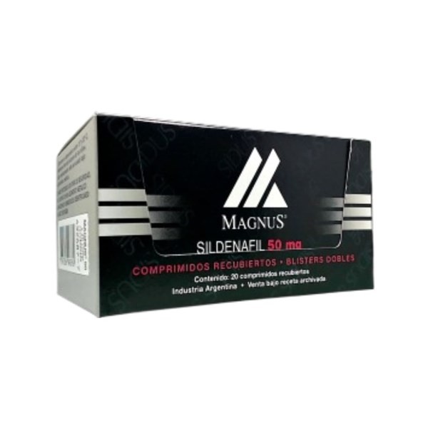 Sidus Magnus Sildenafil 50 Mg x 20 Comp Recubiertos #1