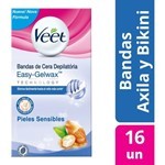 Veet Bandas Depilatorias Axila Y Bikini Piel Sensible (16 Unidades) #4