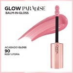 Brillo Labial Loreal París Glow Paradise Rosy Utopia #2