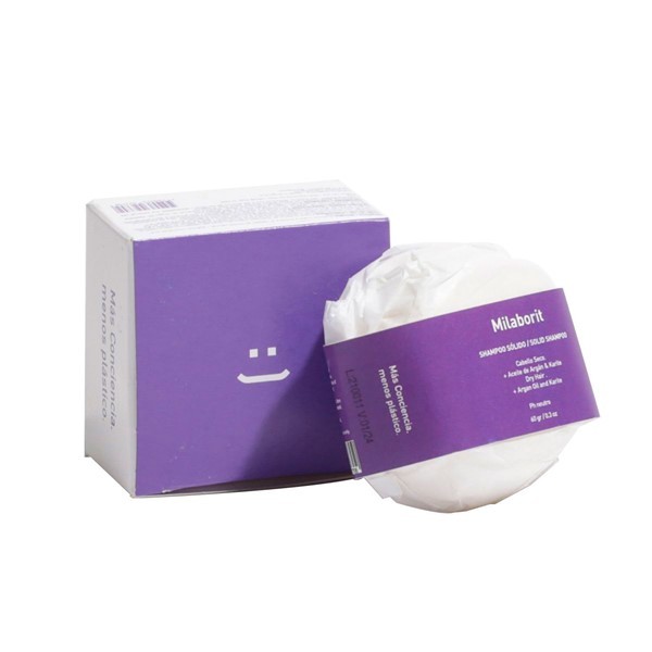 Milaborit Shampoo Solido Cabello Seco 60 gr #1