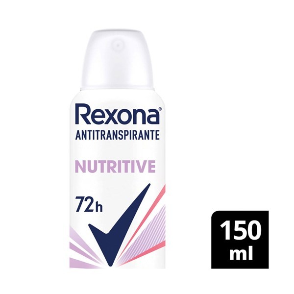 Antitranspirante en Aerosol Rexona Nutritive 150 cc. #1
