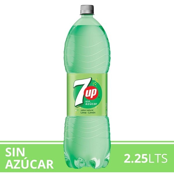 Gaseosa 7 Up Sin Azucar 2.25 L