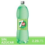 Gaseosa 7 Up Sin Azucar 2.25 L #1