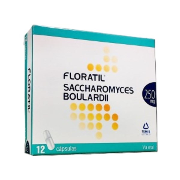Temis Lostaló Floratil 250 Mg x 12 Cápsulas #1