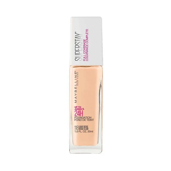 Maybelline Superstay Foundation Full Coverage 118 light 119 beige__fcd