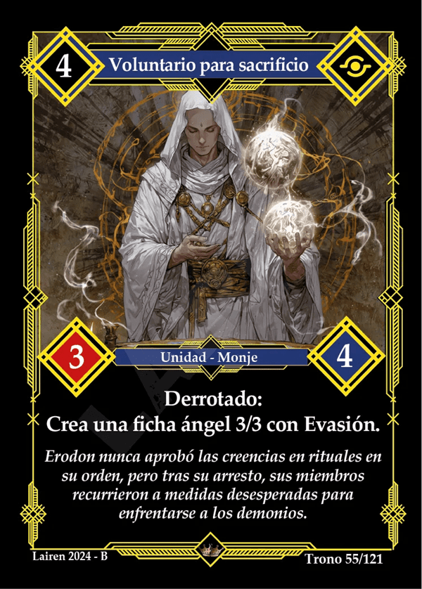 055 Voluntario Para Sacrificio - Coste 4 #1