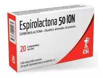 Espirolactona Ion 50 mg x 20 comprimidos