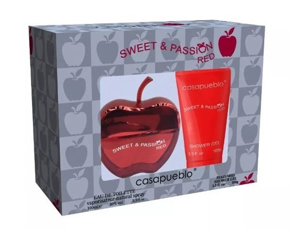 CASAPUEBLO Sweet & Passion RED PACK Women | EDT 100 ml + Body Lotion #1