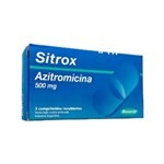 Biotenk Sitrox Azitromicina 500 Mg x 3 Comp Recubiertos #1