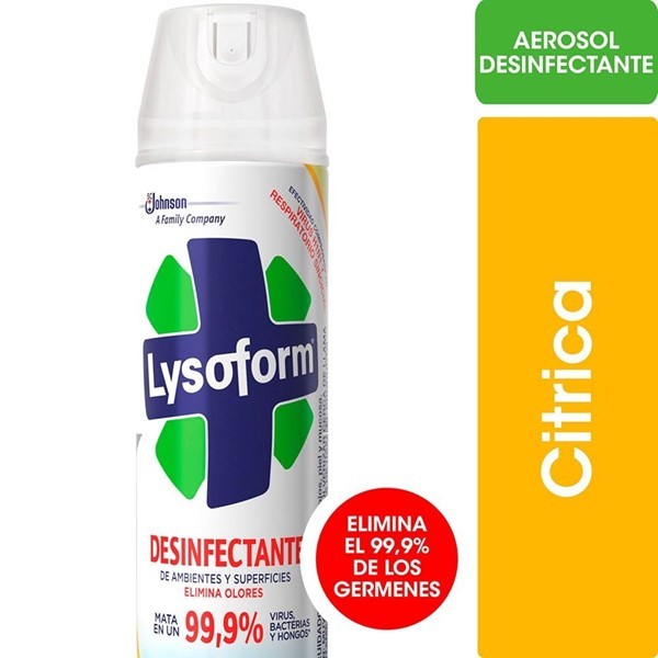 Lysoform Desinfectante Aerosol Citrica 360 ml alt