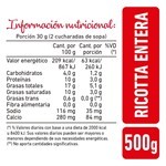 Tregar Ricotta Entera Baja En Sodio García 500gr #2