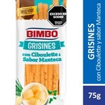 Grisines Bimbo Manteca Y Ciboulette 75 g #1