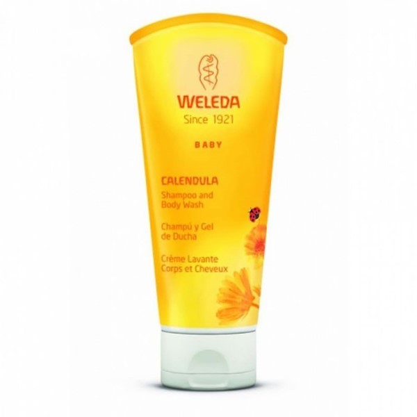 Shampoo Y Gel de Ducha Weleda Baby Caléndula x 250 ml #1