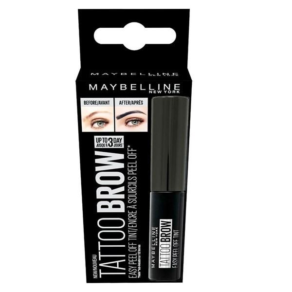 Maybelline Tinta de Cejas Semipermanente Brow Tattoo Gel Tint Black alt