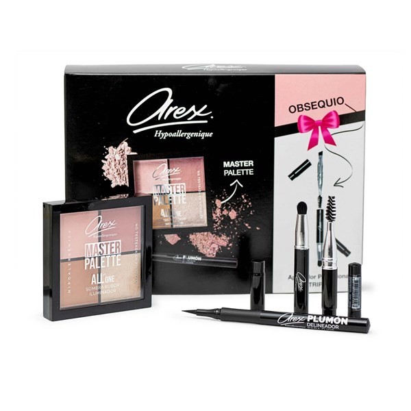 Arex Master Palette All In One Sombra + Rubor + Iluminador #1