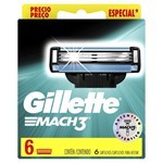 Repuestos Para Afeitar Gillette 3 Mach 6 u #1