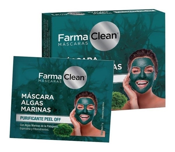 Farmaclean Algas Marinas Máscara Purificante Peel Off 2U #1