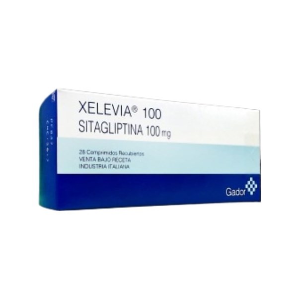Gador Xelevia 100 Mg Sitagliptina x 28 Comp Recubiertos #1