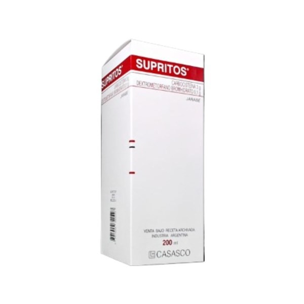 Casasco Supritos Carbocisteína + Dextrometorfano Br Jarabe x 200 ml #1
