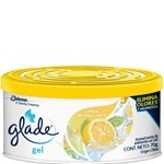 Aromatizante De Ambientes Glade Mini Gel Limón X 70 Gr #1
