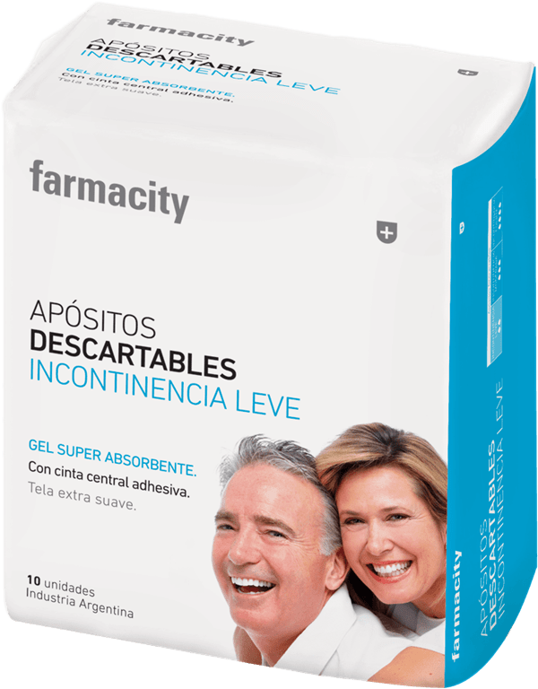 Apósitos Farmacity Incontinencia Leve Unisex x 10 un U