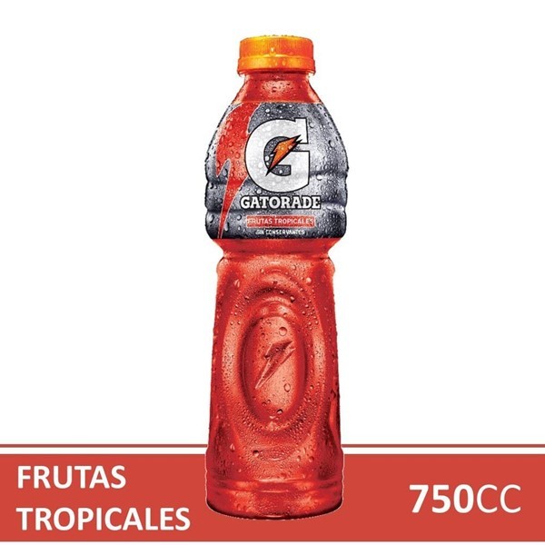 Istotónica Gatorade Frutas Tropicales 750 Ml