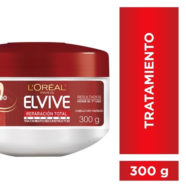 Elvive Crema de Tratamiento Reparación Total Extreme x 300 ml. #1