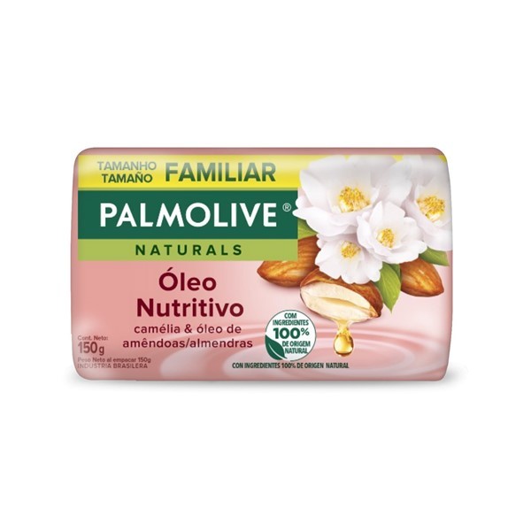 Palmolive Jabón en Barra Naturals Aceite Nutritivo 150 gr alt