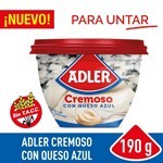 Queso Untable Adler Crema Con Queso Azul X 190g #1