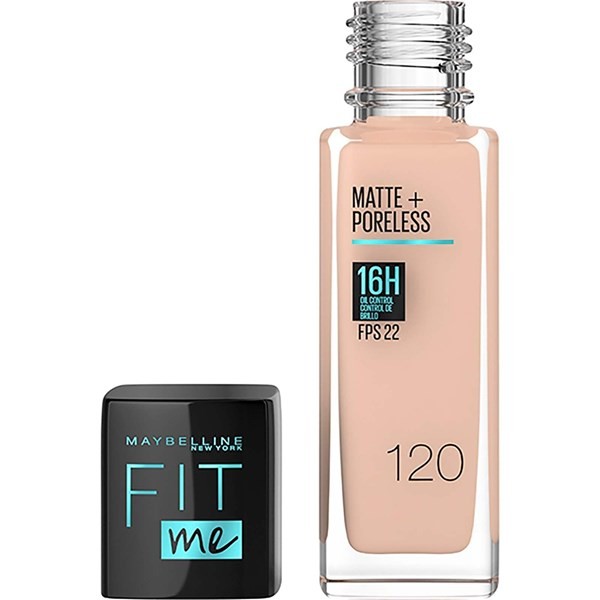 Maybelline Base Liquida Fitme Matte + Poreless 30 Ml | 120 Classic Ivory #1