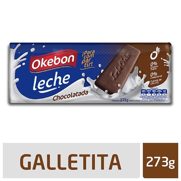 Galletitas Okebon Leche Chocolatada 273 G. #1