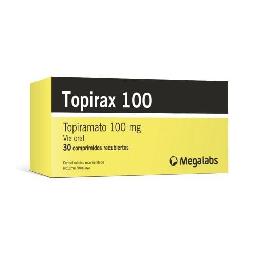 Topirax 100 | 30 Comprimidos | Topiramato #1
