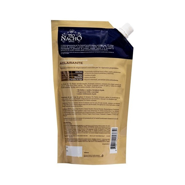 Tio Nacho Acondicionador Aclarante Doy Pack 400 ml alt