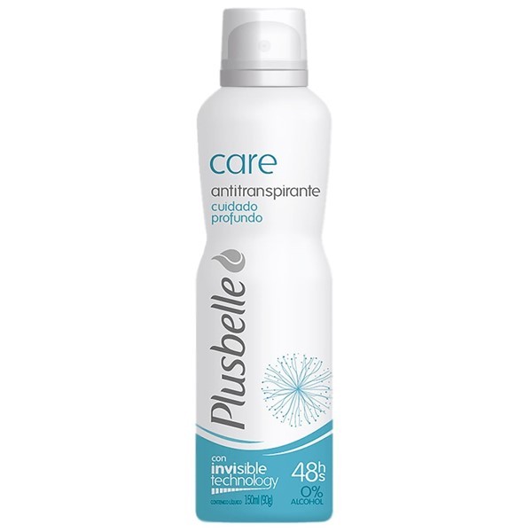 Plusbelle Antitranspirante Aerosol Care 150 ml