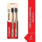Colgate Cepillo Dental Bamboo (2 Por 1) #1