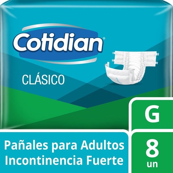 Cotidian Pañales de Adulto Clasico g (8 Unidades)
