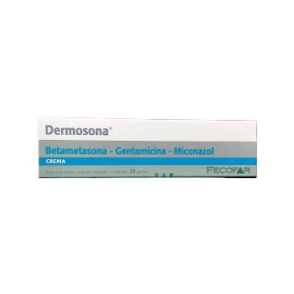 Dermosona Fecofar Betametasona+ Gentamic.+ Miconazol Crema x 20 g #1
