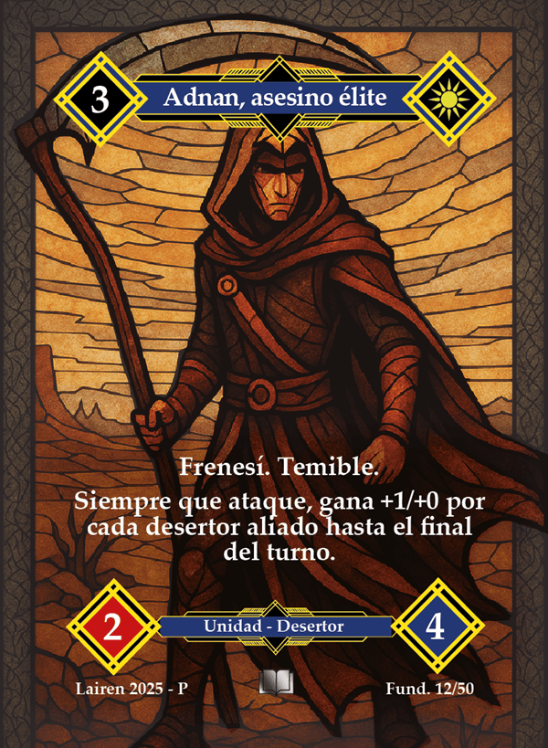 012 Adnan, Asesino Elite Full Art - Coste 3 #1